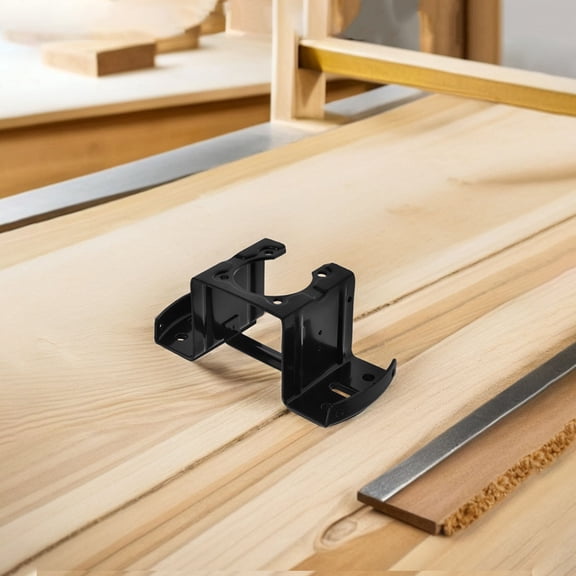 Luxshiny 2Pcs Universal Black Ceiling Fan Light Mounting Bracket Easy Installation