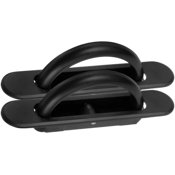 Luxshiny 2Pcs Concealed Cabinet Door Pulls with Comfortable Grip for Kitchen Hardware