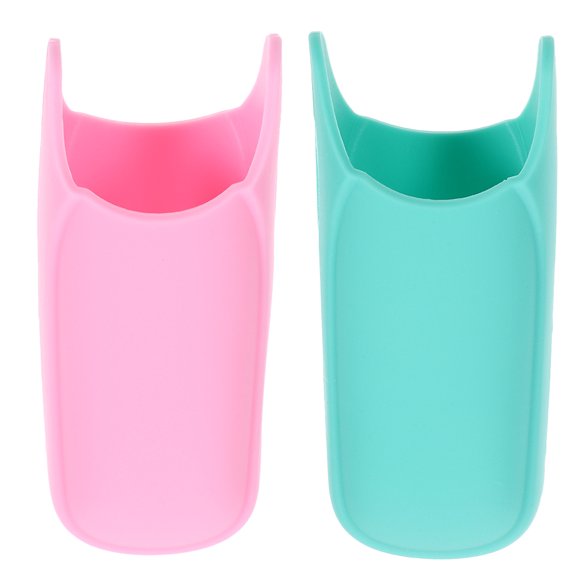 Luxshiny 2Pcs Curling Iron Travel Case Non Slip for Women Home Use