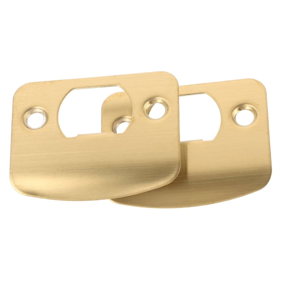 Alasum 2Pcs Golden Door ker Plates with Durable Metal Material and Easy Installation