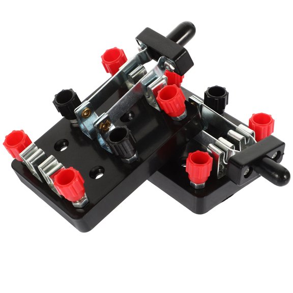 Luxshiny 2Pcs Double Pole Double Throw Switch for Laboratory Use with Safe and Stable Design