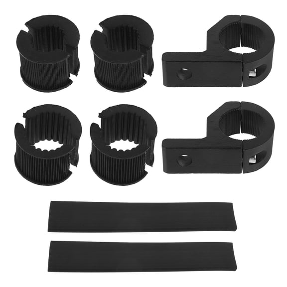 Luxshiny 2Pcs Easy Install Black Light Mounting Brackets for Motorcycle Headlight and Turn Signal