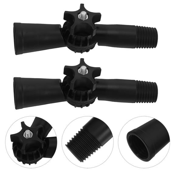 Luxshiny 2Pcs Adjustable Angle Connector for Extension Pole Mop and Paint Brush Accessories