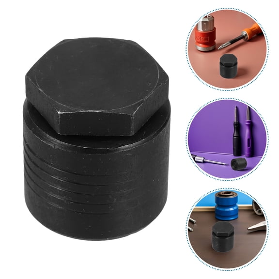 Luxshiny 2Pcs Easy Install Jack Saddle Pad for Heavy Duty Lift and Secure Machine Jack Support Black