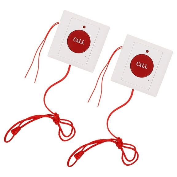 Luxshiny 2Pcs Elderly Emergency Button for and Patient Assistance