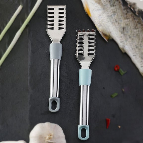 Luxshiny 2Pcs Fish Removing Tool for Kitchen Use Featuring Labor Saving Handle in Assorted Colors