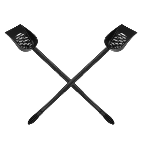 Luxshiny 2Pcs Fish Tank Sand Cleaner Scoop for Aquarium Gravel Efficient Sand and Waste Removal