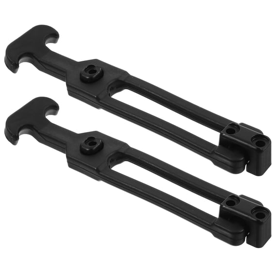 Luxshiny 2Pcs Flexible Rubber T-Handle Draw Latches for Boxes Toolbox Cooler Covers Durable