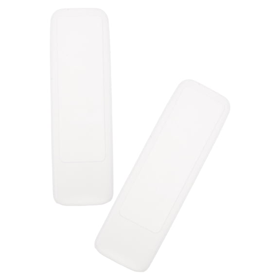 Luxshiny 2Pcs Full Body Transparent Remote Case with Matte Non Slip Grip for TV Remote Control