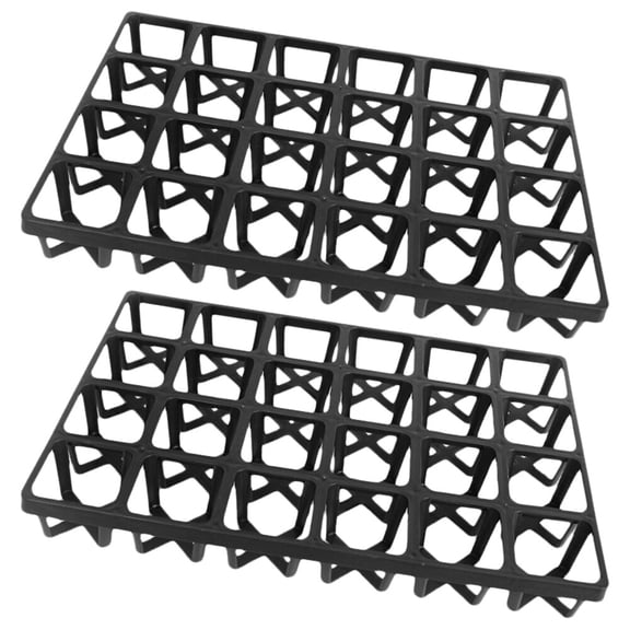 Luxshiny 2Pcs Gardening Boxes Storage Racks Resistant Plastic Material