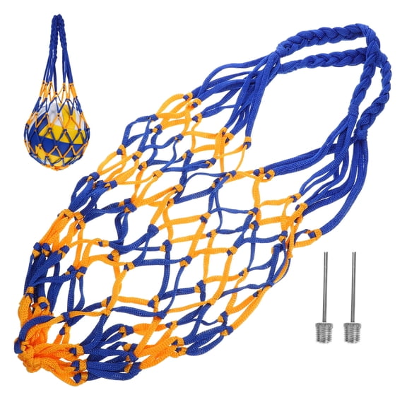 Luxshiny 2Pcs Hanging Net For Balls Nylon Mesh Portable Bags For Gyms for Fan Gear