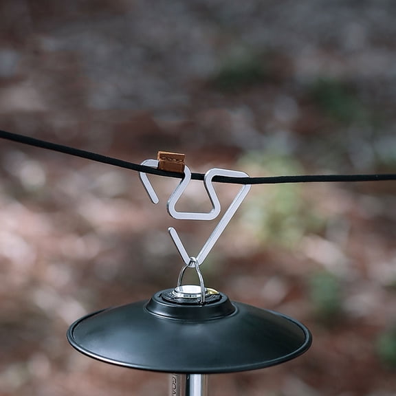 Luxshiny 2Pcs Heavy Duty Stainless Steel Hanging Clasps for Backpack and Outdoor Use