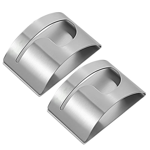 Luxshiny 2Pcs Holder Wall Mounted Utility Hooks for Kitchen Use