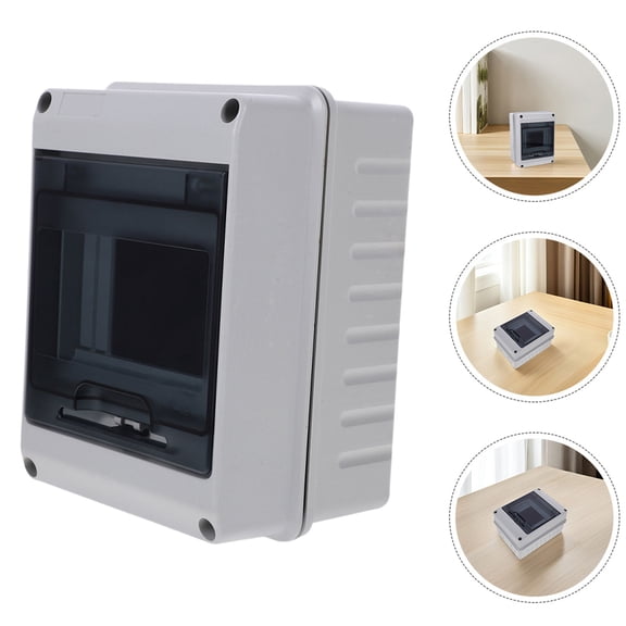 Luxshiny 2Pcs IP65 Weatherproof Electrical Distribution Box with Multi Circuit Design for Industrial Use