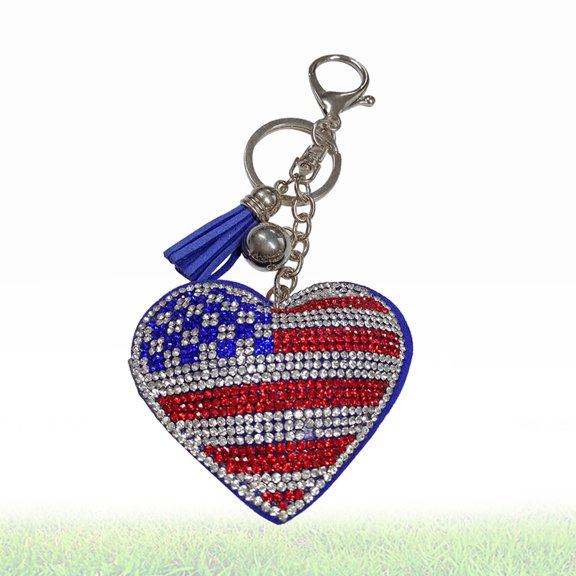 Luxshiny 2Pcs Key Ring Creative Metal Durable Vintage Design Multi Color Ornament