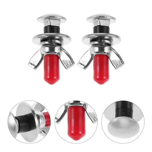Luxshiny 2Pcs Lightweight Stainless Steel Diving Wing Nut Bolts for Secure Underwater Backplate