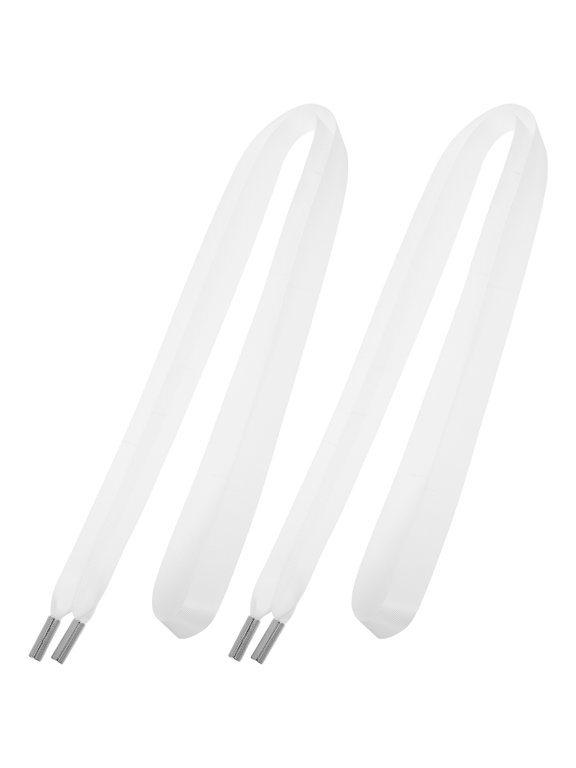 2-Pack White Replacement Drawstrings for Hoodies and Sweatpants Adjustable Waist Cord