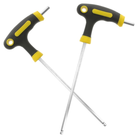 Luxshiny 2Pcs Mechanical Tool T Handle Key with Large Torque and Hanging Hole for Easy Storage