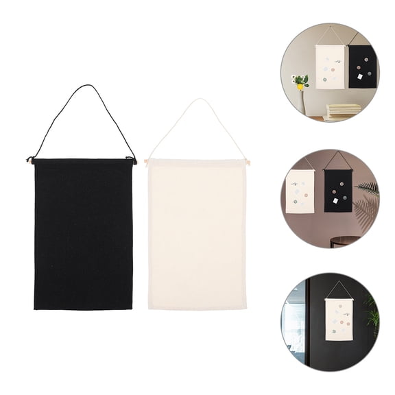 Luxshiny 2Pcs Assorted Color Pin Badge Display Banner Hanging Organizer for Pins Medals Brooches Storage