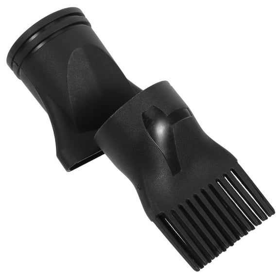 Luxshiny 2Pcs Multifunctional Hair Dryer Attachment Black Nozzle Compatible with Most Brands