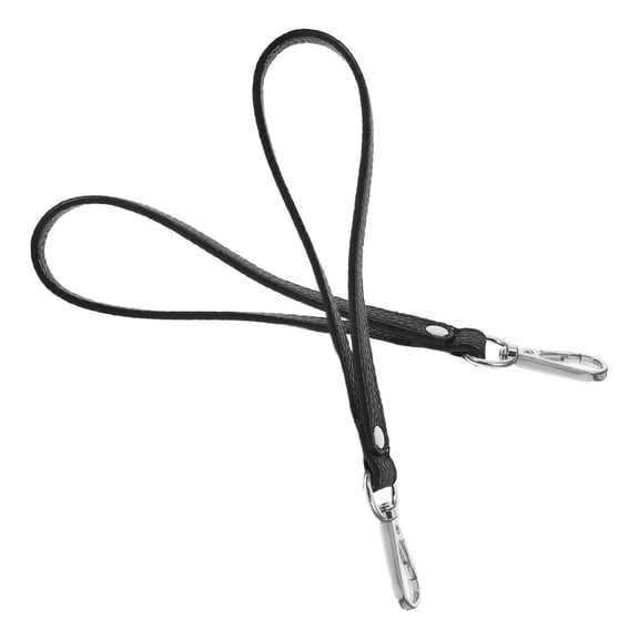 Luxshiny 2Pcs PU Keychain Wristlet Strap for Wallets Handbags and Phones Durable Adjustable Wrist Lanyard