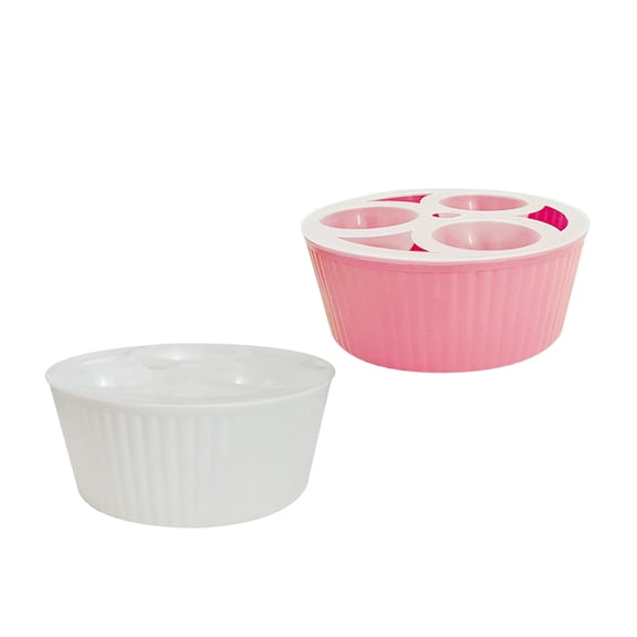 Luxshiny 2Pcs Planting Pot Designed for Tulip Bulbs with Water Level Indicator and Assorted Colors