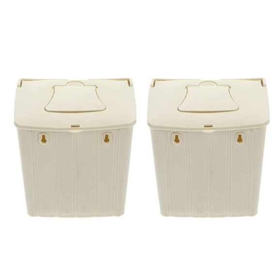 Luxshiny 2Pcs Plastic Bird Roosting Box Hanging Nest for Finches Sparrows and Small Parrots