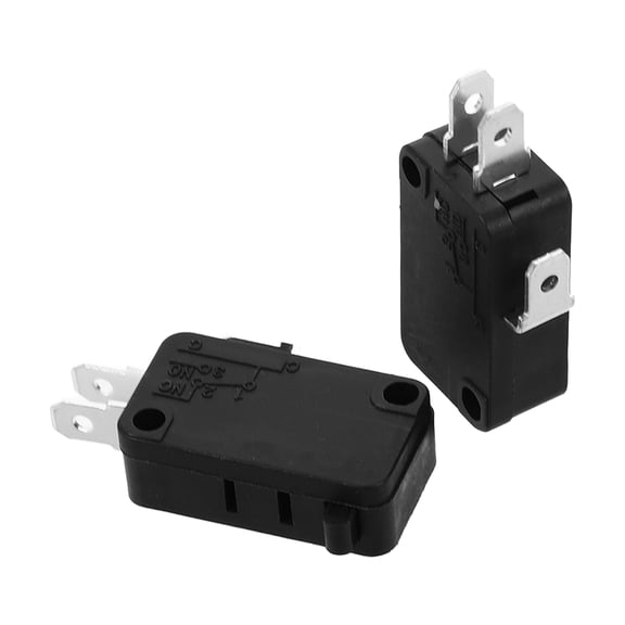 Luxshiny Microwave Switch Micro Switch Plastic Circuit Connection 2Pcs