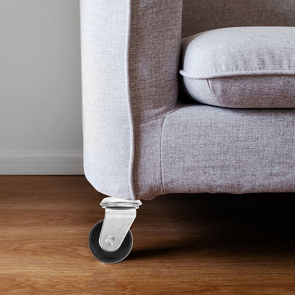 Luxshiny Mini Caster Wheels Metal 2Pcs