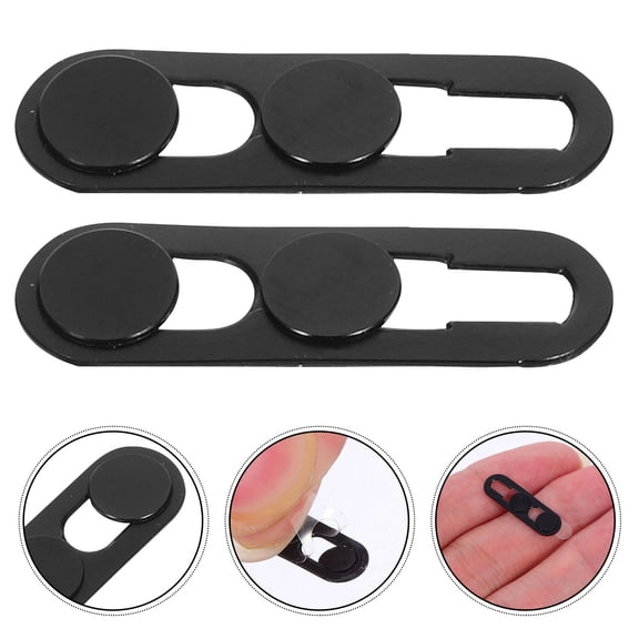 Luxshiny 2Pcs Sliding Phone Camera Protector Sticker Ultra Thin Reusable Adhesive Privacy Cover