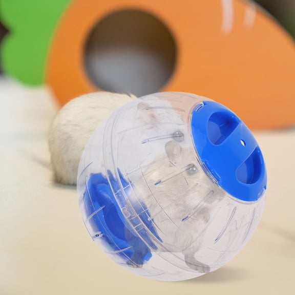 Luxshiny 2-Pack Small Pet Running Plastic Hamster Exercise Wheel for Active Small Animals