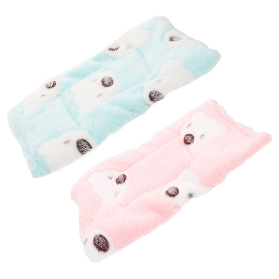 Luxshiny 2Pcs Small Pet Winter Pad Hamster Sleeping Bed Warm Nest Cushion for Cage Hammock