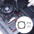 thumbnail image 1 of Luxshiny 2-Pack CPU Cooler Heatsink Stand in ABS Material for Computer Fan Mounting and Cooling, 1 of 8