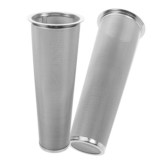 Luxshiny 2-Pack Stainless Steel Mesh Cold Brew Coffee Filter for Jar Iced Coffee Infuser and Efficient