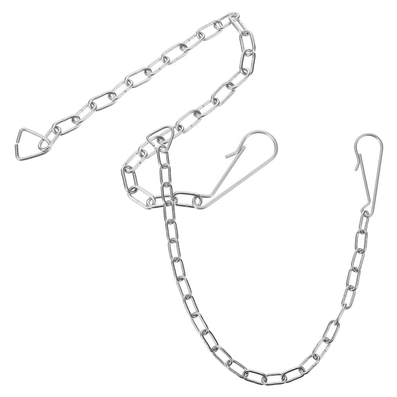Luxshiny 2Pcs Toilet Flush Chain Replacement Kit Stainless Steel Lift Chains for Leak-Free Performance