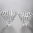 thumbnail image 1 of Luxshiny 2Pcs Transparent Glass Coffee Funnels For Home Brewing Kitchen Tool, 1 of 8