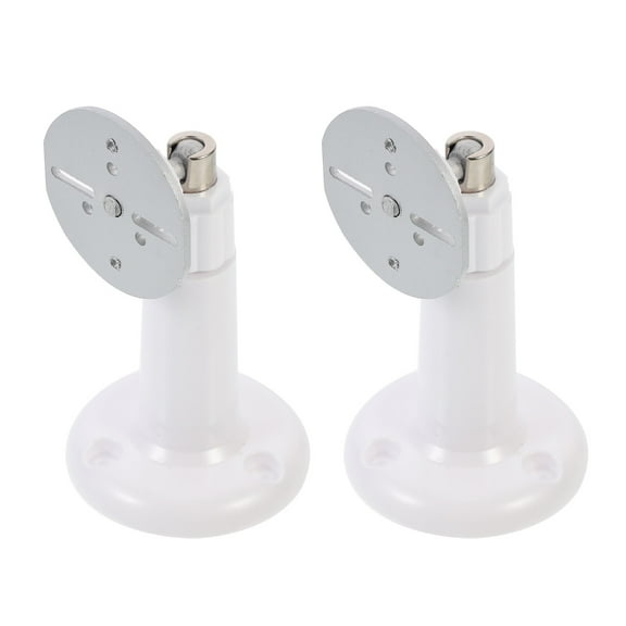 Luxshiny Cctv Camera Bracket ABS White for Home Security Camera Installation 2Pcs