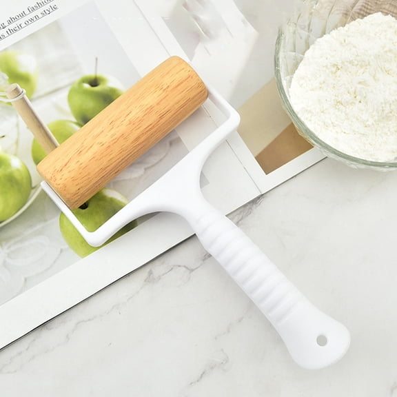 Luxshiny 2-Pack Wooden Pastry Roller Set for Pizza Baking and Kitchen Dough Rolling Tools