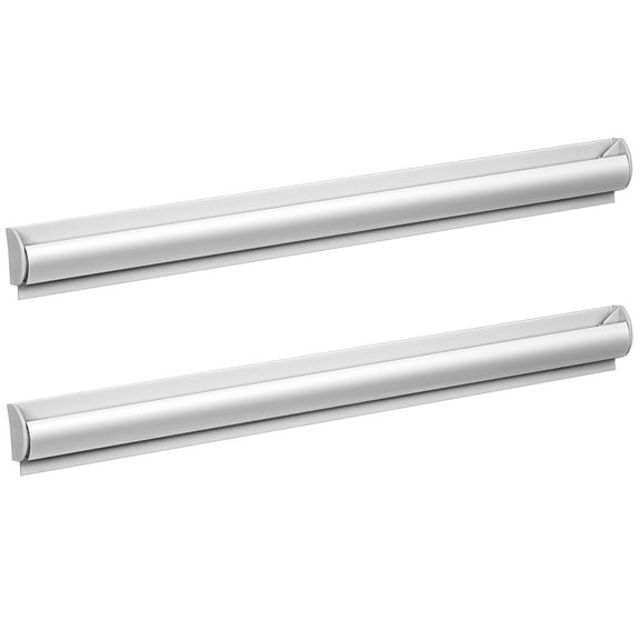 Luxshiny 2Set Kitchen Ticket Holder Rail Aluminium Alloy Silver For Kitchen Operations Back to School
