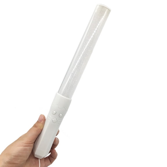 Luxshiny 2pcs Assorted Color LED Glow Sticks Party Props Lightweight Safe for Festivals 15 Colors