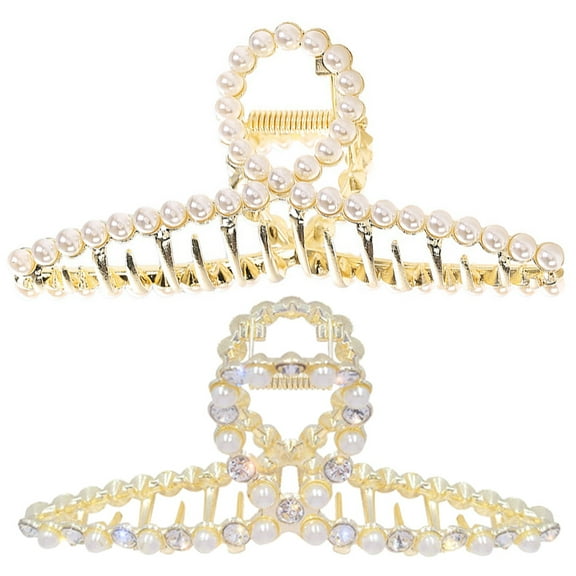 Luxshiny 2pcs Women Hair Clips Shark Hair Clip Decorative Assorted Color