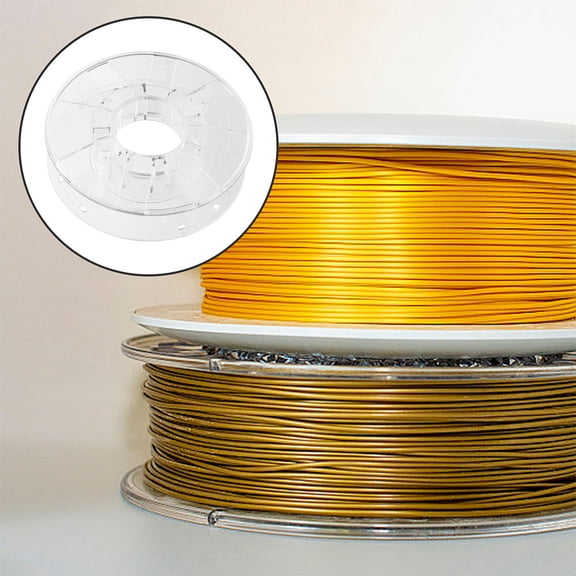 Luxshiny 2Pcs Durable Plastic 3D Filament Spool Organizer for Home and Workshop Use