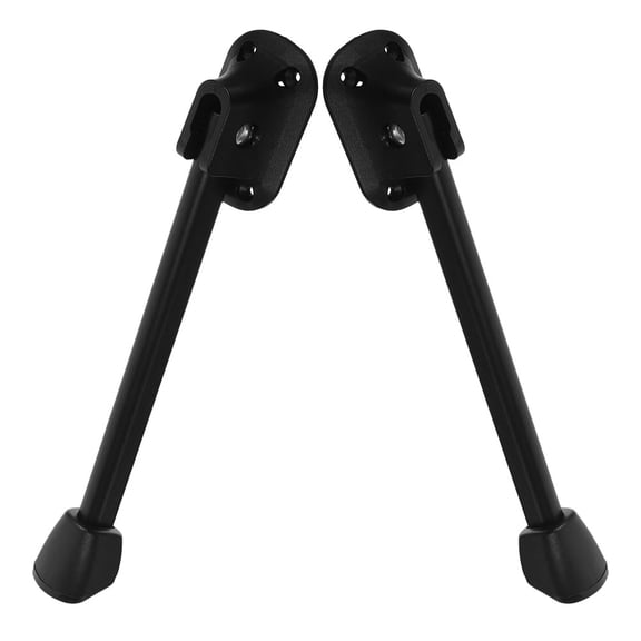 Luxshiny 2pcs Metal Feet for Furniture Black Folding Table Legs for Small Living Spaces