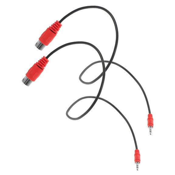 Luxshiny 2pcs Pin Din Audio Cable Adapter Jack Connector for Midi Keyboards Pianos and Sound Systems