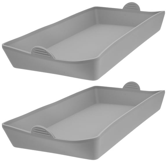 Luxshiny 2Pcs Nonstick Silicone Bread Mold Loaf Pan with Handle Design for Convenient Baking