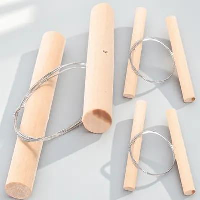 Luxshiny Multi Color Steel Clay Wire Cutters Birch Handles for ...