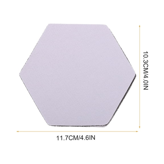 Luxshiny 30 Pcs Sublimation Blank Coasters Neoprene for Dining Table Use