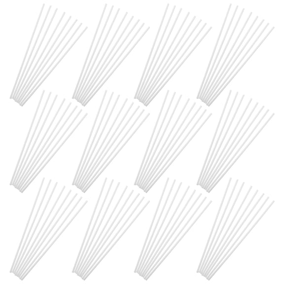 Luxshiny 300Pcs White Scented Oil Diffuser Reeds Replacement Sticks for Home and Spa Aromatherapy