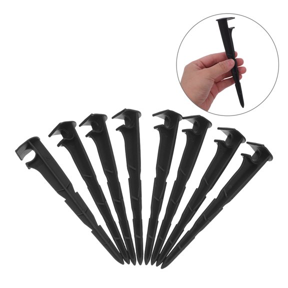 Luxshiny 30Pcs Adjustable Depth Drip Tube Stakes for Efficient Outdoor Garden and Vegetable Irrigation