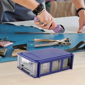 Luxshiny 3Pcs Blue Factory Storage Box Designed for Strong Load Bearing and Daily Use
